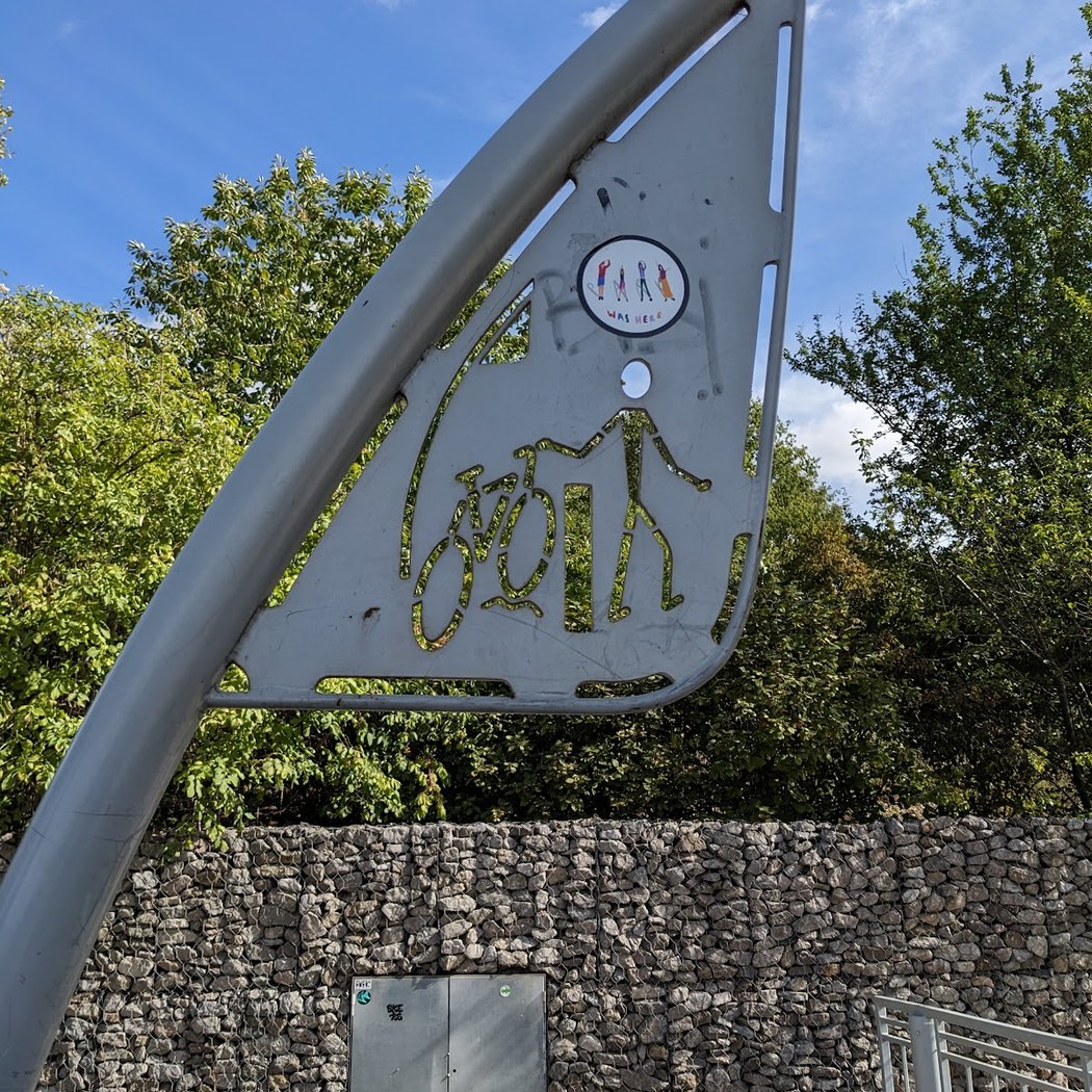 Piste cyclable (pont de Bezons) 2